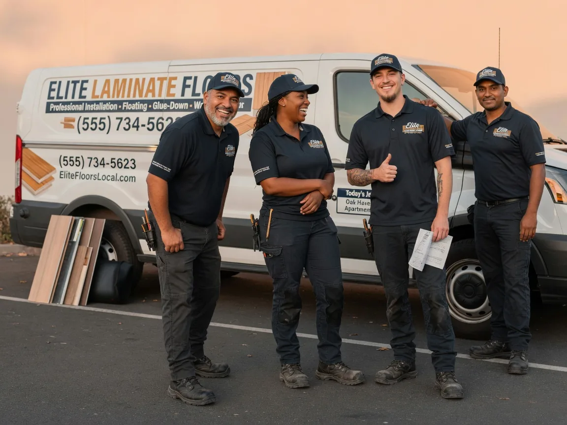 Laminate flooring installation company in Foster, OK